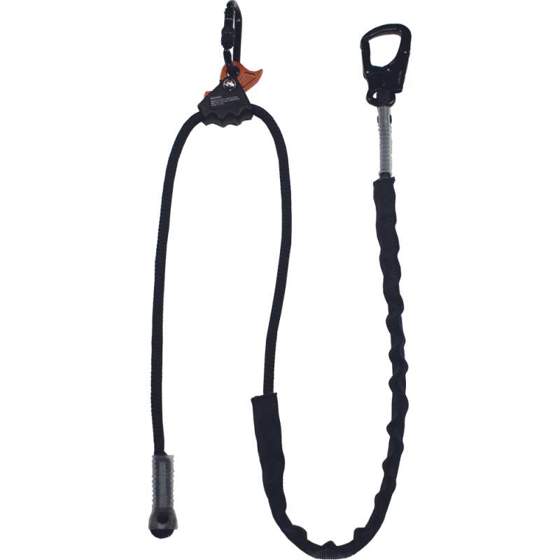 CERVA GRIPPA polohovací lanyard,karabiny