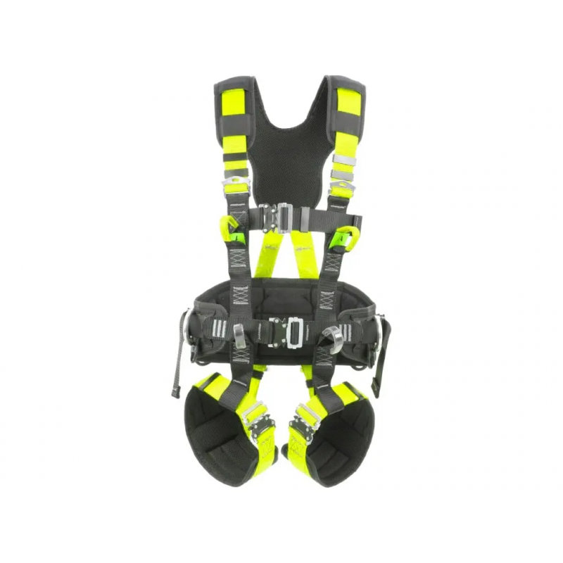 Bezpečnostní postroj P-81mX1 PRO, černo-žlutý (Hi-vis)