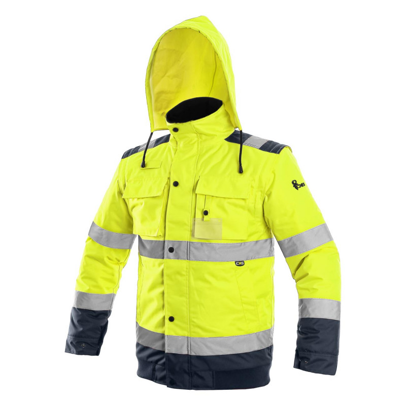 Bunda  LUTON, výstražná, pánská