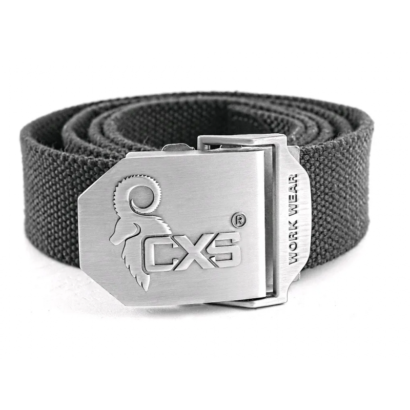 Opasek textilní 150cm / 4cm NAVAH, spona s logem CXS