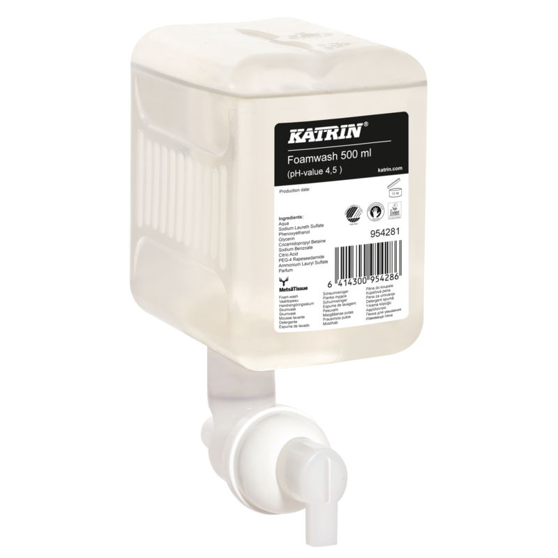 Pěnové mýdlo KATRIN 500ml Pure neutrál