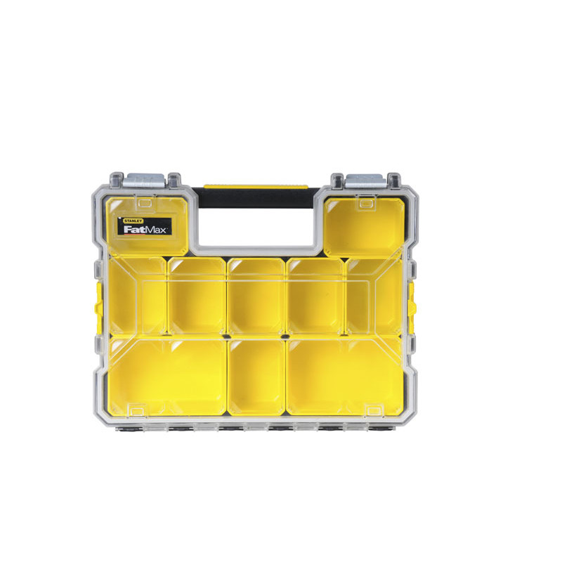 Fatmax profesionální organizer - mělký, s kovovými přezkami 44,6 x 7,4 x 35,7