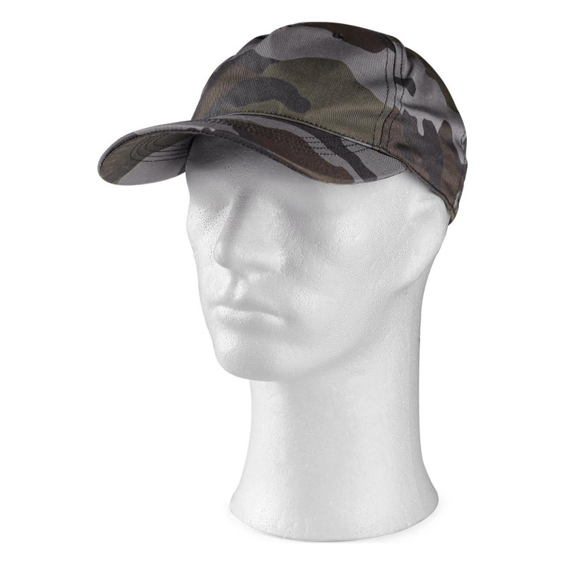 Maskáčová čepice s kšiltem CAMO 