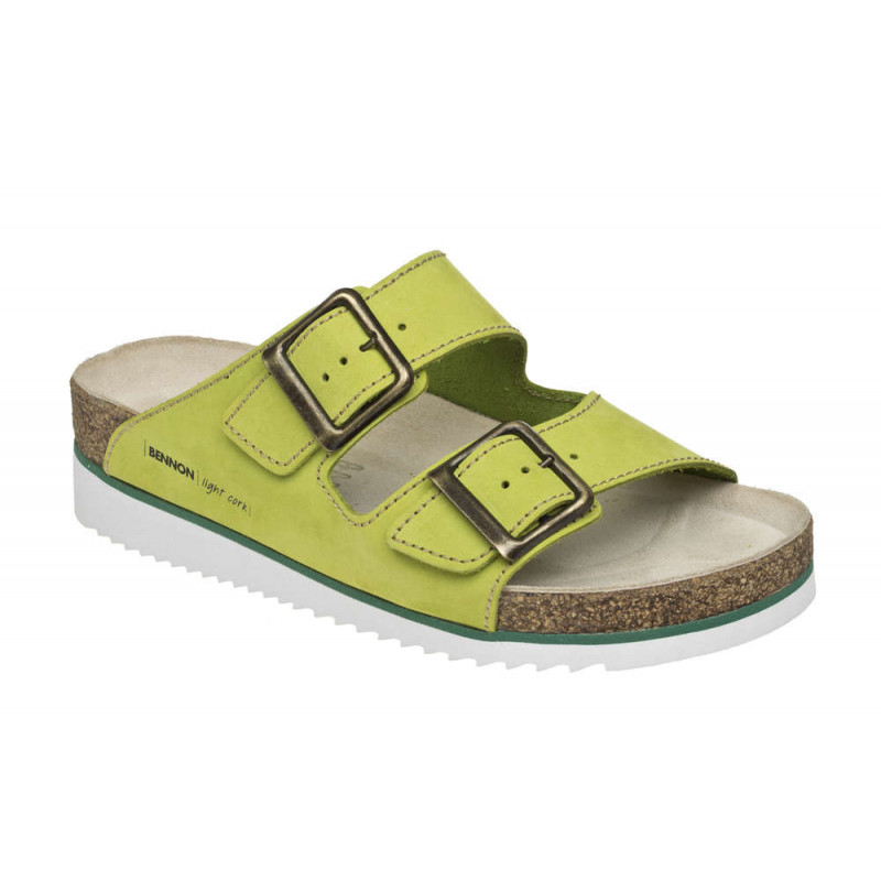 GREEN COBRA HEEL SLIPPER pantofel