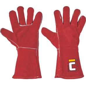  PUGNAX RED rukavice celokožené vel.10