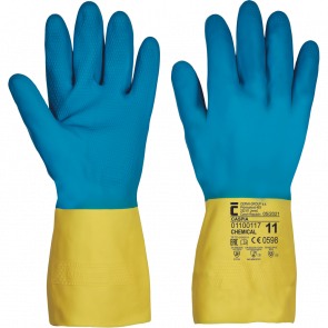 CASPIA  rukavice latex/neopren