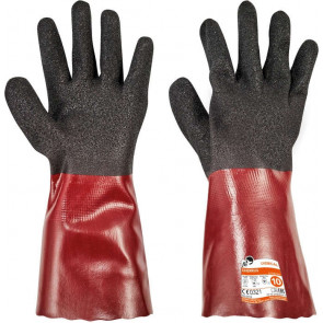 CHERRUG FH rukavice PV černá/červená