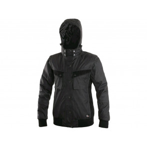 Dámská zateplená bunda 2 v 1 IRVINE šedo-černá