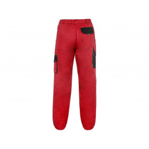 Dámské kalhoty Luxy Elena červeno-černé