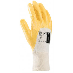 Máčené rukavice HOUSTON žluté