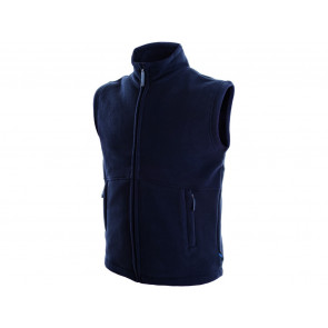 Pánská fleecová vesta UTAH, tmavě modrá