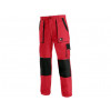 Kalhoty Luxy Josef červeno-černé 