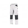 Kalhoty CXS STRETCH, pánské, bílo-šedá